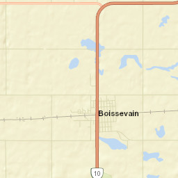 Boissevain Street Map