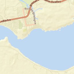 Hauterive Street Map
