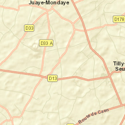 Tilly-sur-Seulles Street Map