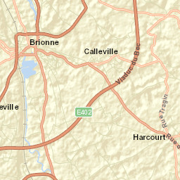 Brionne Street Map