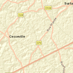 Département de l'Eure Street Map