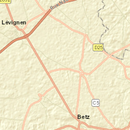 Betz Street Map