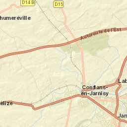 Conflans-en-Jarnisy Street Map