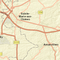 Saint-Privat-la-Montagne Street Map