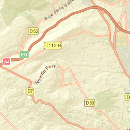 Marange-Silvange Street Map