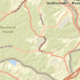 Großrosseln Street Map