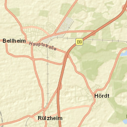 Bellheim Street Map