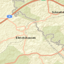 Schnelldorf Street Map