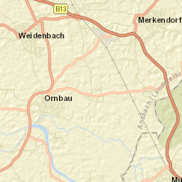 Weidenbach Street Map