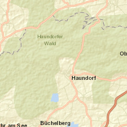 Haundorf Street Map