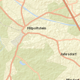 Hilpoltstein Street Map