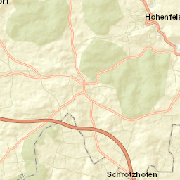 Hohenfels Street Map