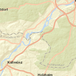 Kallmünz Street Map