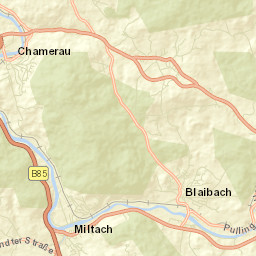 Miltach Street Map