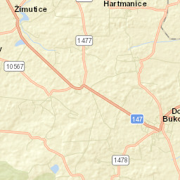 Dolní Bukovsko Street Map
