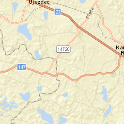 Kardašova Řečice Street Map