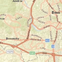 Ostopovice Street Map