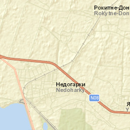 Nedoharky Street Map