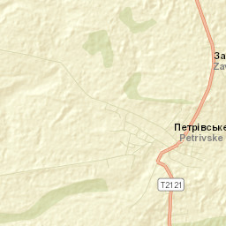 Petrivs’ke Street Map