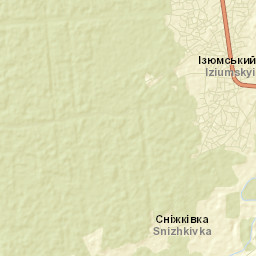 Izyum Street Map