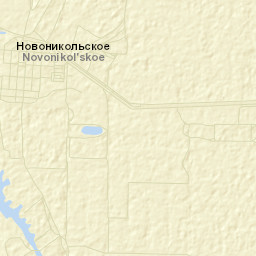Novonikolskoe Street Map