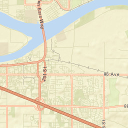 Walnut Grove Street Map