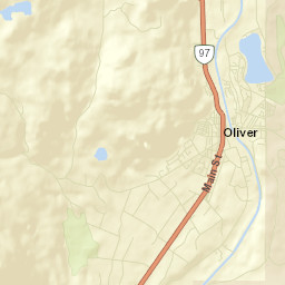 Oliver Street Map