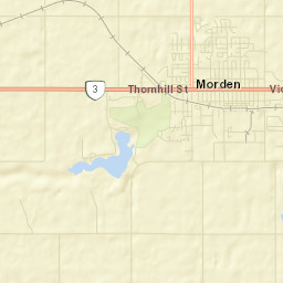 Morden Street Map