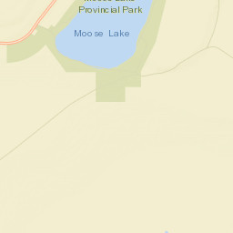 Moose Lake Street Map