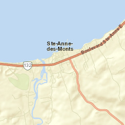 Sainte-Anne-des-Monts Street Map