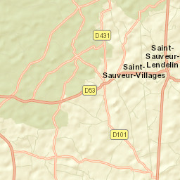 Saint-Sauveur-Lendelin Street Map
