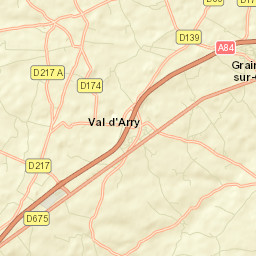 Grainville-sur-Odon Street Map