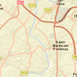 May-sur-Orne Street Map