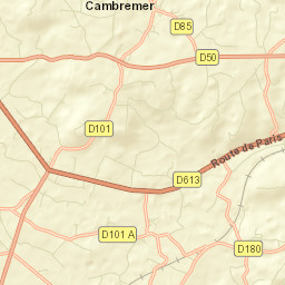 Cambremer Street Map