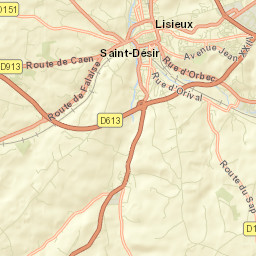 Beuvillers Street Map
