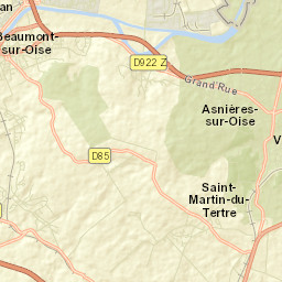 Viarmes Street Map