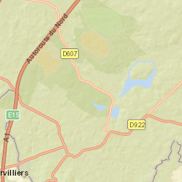 Plailly Street Map