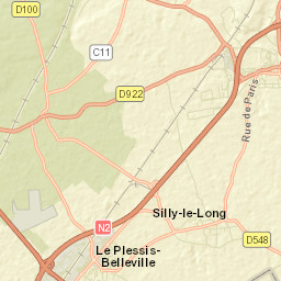 Silly-le-Long Street Map