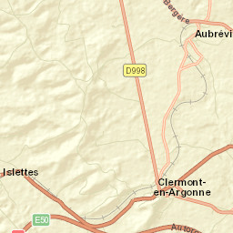 Clermont-en-Argonne Street Map