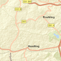Hundling Street Map