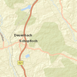 Schopfloch Street Map