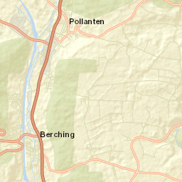 Berching Street Map