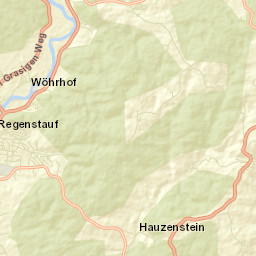 Regenstauf Street Map