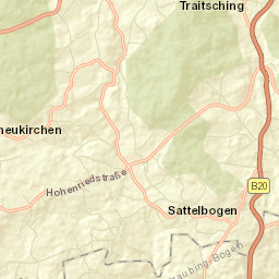 Traitsching Street Map