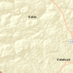 Velehrad Street Map