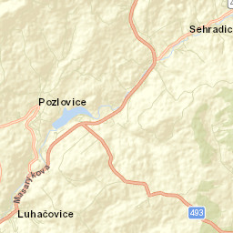 Luhačovice Street Map
