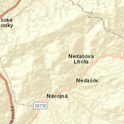 Nedašov Street Map