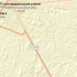Sakhnovshchyna Street Map