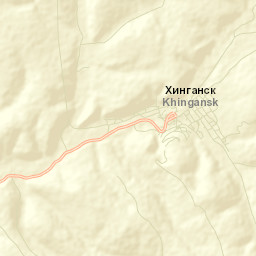 Khingansk Street Map