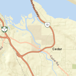 Cedar Street Map